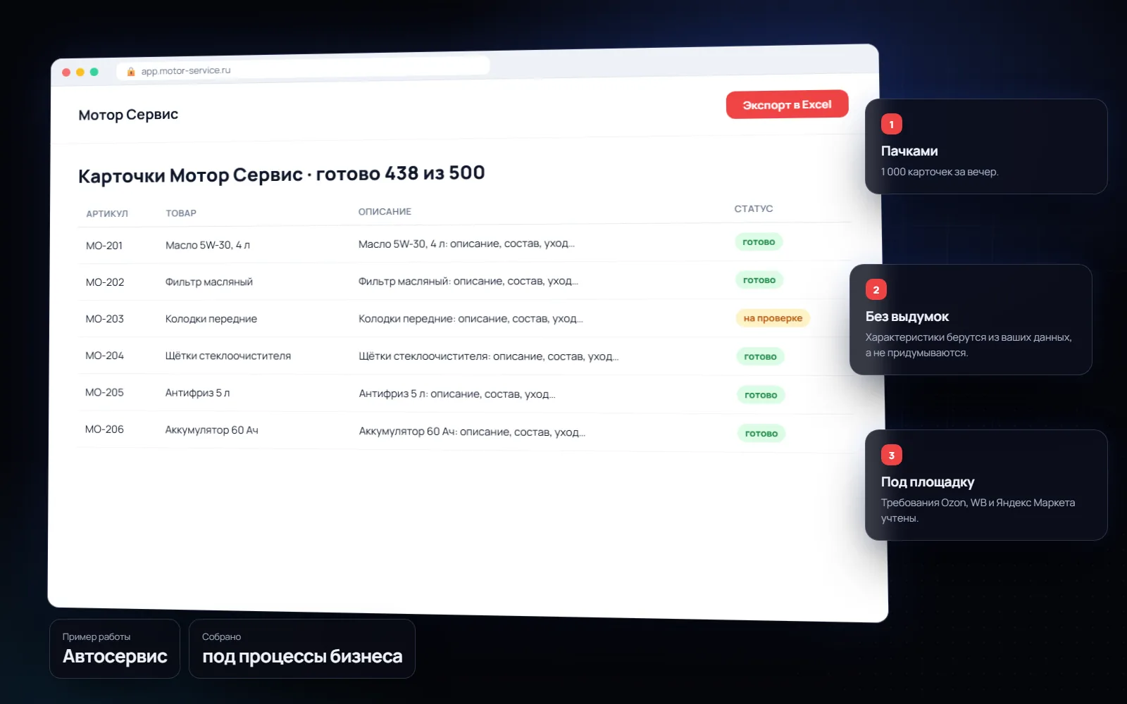 AI-контент-завод для бизнеса: Автосервис